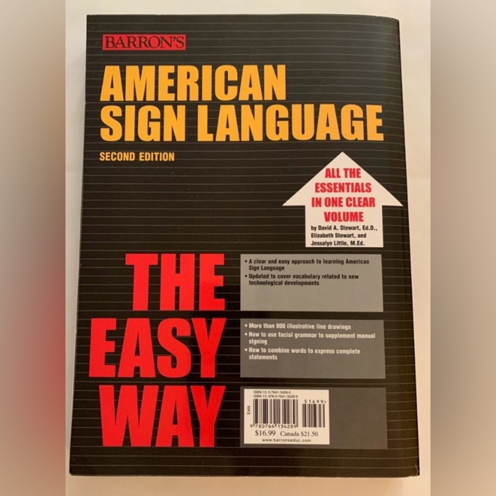 American Sign Language Books (2) - Picture 11 of 16